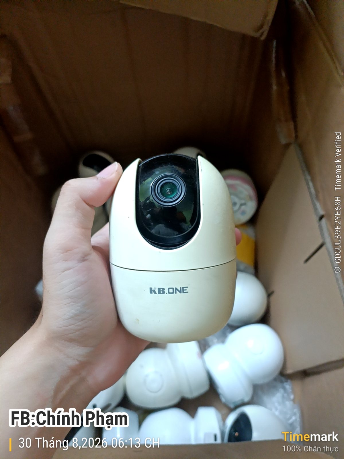 Kbone H21PW 2mp , tk sạch