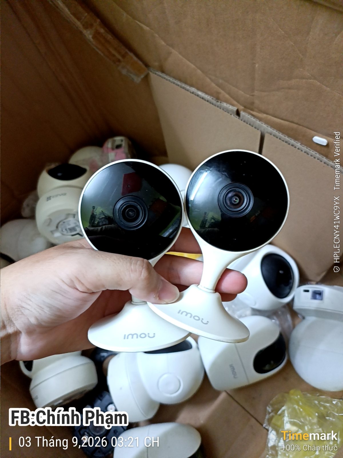 Imou C22 2mp , tk sạch,đàm thoại 2 chiều,đế hít nam châm